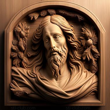 3D model st jesus (STL)